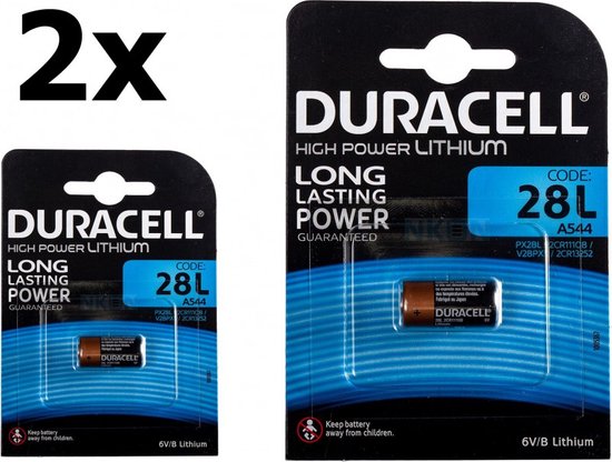 Duracell Lithium-Batterie 28l – Leistungsstark Für APS, 35mm SLR & Point & Shoot Kameras