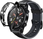 Slim Bumper Case Cover Protector Hoes Voor Huawei Watch GT - Beschermkapje Beschermhoes - Zwart