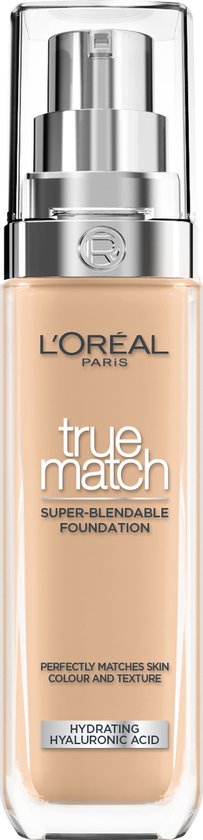 L’Oréal Paris True Match Foundation - 5.N - Natuurlijk Dekkende Foundation met Hyaluronzuur en SPF 16 - 30ml - Vegan