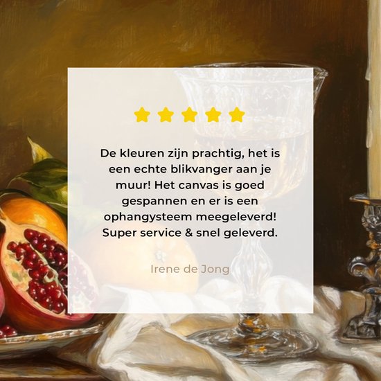 Peinture sur toile 140x90 cm - Décoration murale Fruits - Nature morte - Vin - Bougie - Décoration murale murale salon - Décoration chambre - Accessoires de chambre - Peintures sur toile