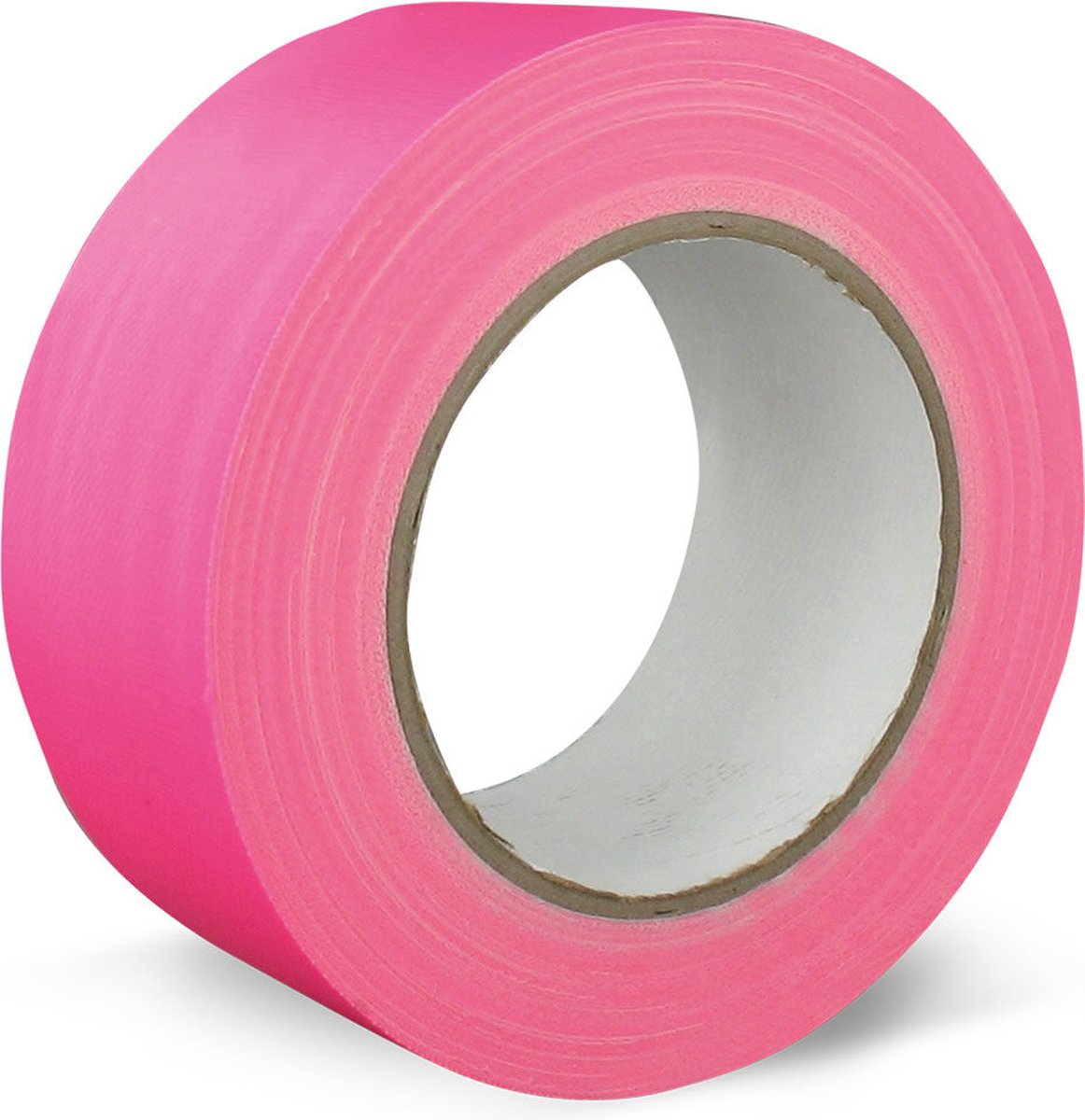 Ducttape Fluoriserend 25mm - 25M - Roze