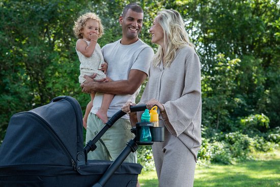 Dooky Cup and Snack Holder - Universele Kinderwagen Houder voor Beker & Snacks - Compact, Handig & Gemakkelijk Schoon te Maken van Merkloos — afbeelding 4