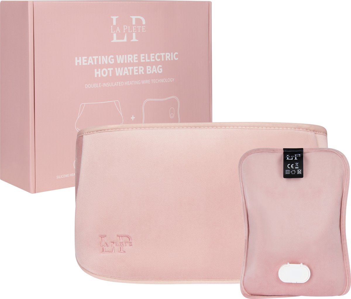 Goedkoopste La Plete Elektrische Kruik Met Hoes Luxe Warmwaterkruik Voor Jong & Oud