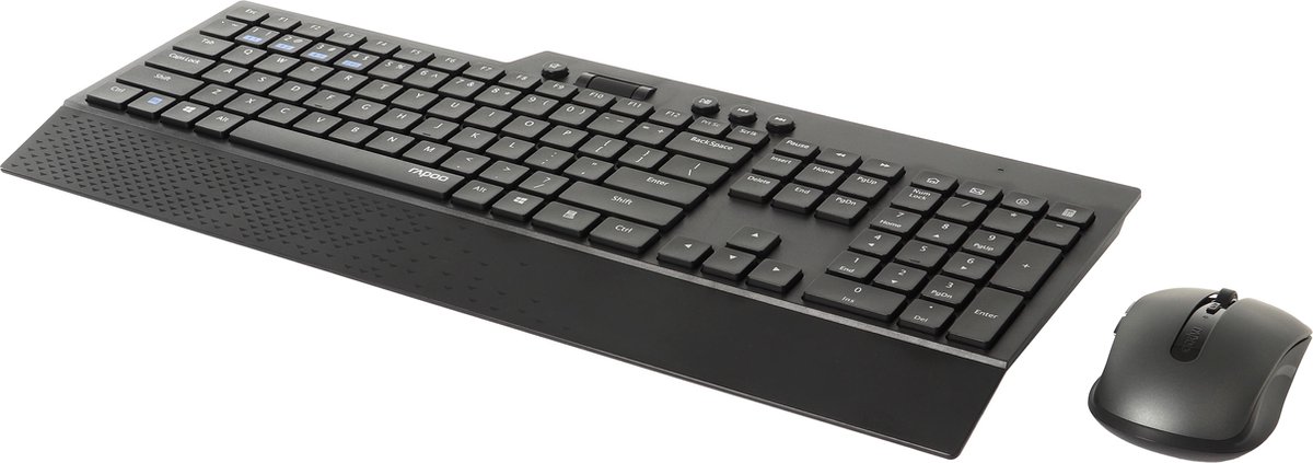 8200T Toetsenbord + Muis Comboset AZERTY(BE) Zwart