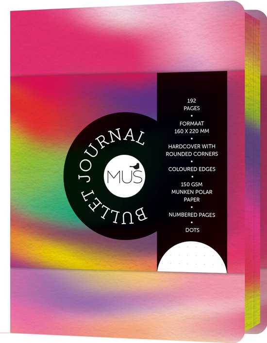 MUS Bullet Journal Chromatic - cover