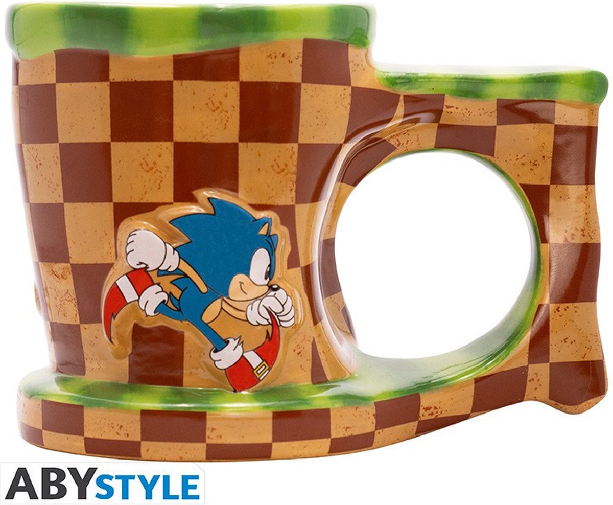 SONIC - Mug 3D - Sonic Run - 250 ML