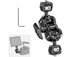 NEEWER Magic Arm Mount voor Hero 12 11 10 Osmo Action 4 3 One X3 GO3, scharnierende arm adapter met 1/4 NEEWER Magic Arm Mount voor Hero 12 11 10 Osmo Action 4 3 One X3 GO3, scharnierende arm adapter met 1/4