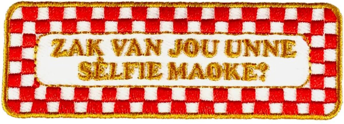 Oeteldonk embleem - Brabantse uitspraken - Selfie