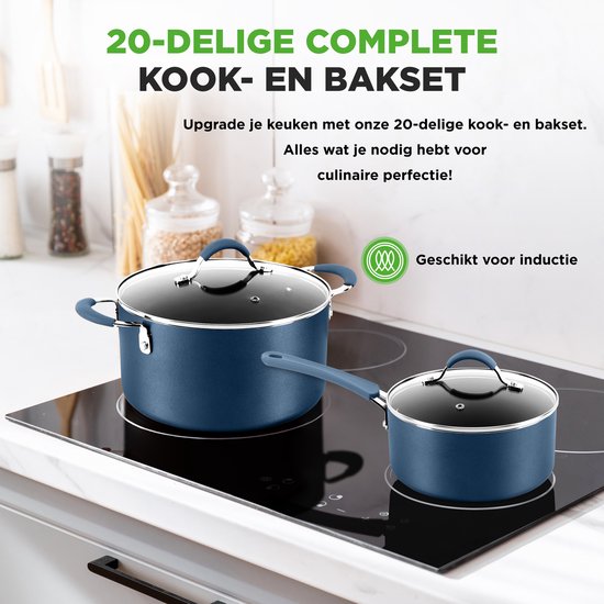 Siliconen Inductie pannen kopen? ✔️ Tot 22% korting