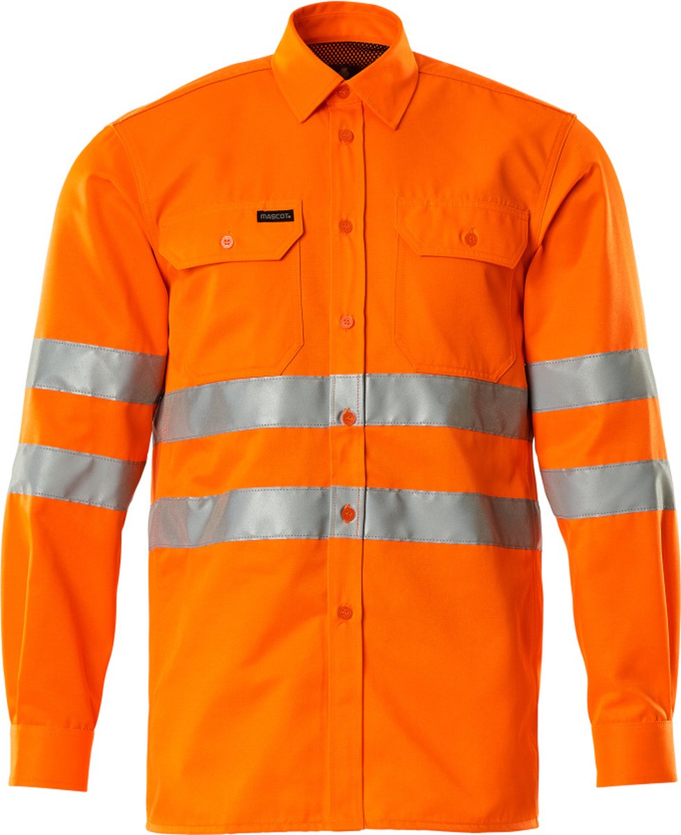 Mascot Safe Classic Overhemd 06004-136 - Hi-Vis oranje - 37-38