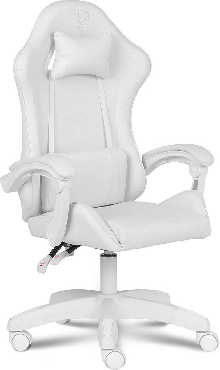 Afbeelding 2 van Ranqer Apollo Bureaustoel - Gaming stoel / Gaming Chair - Gamestoel - wit