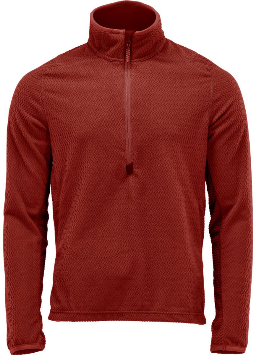 Mascot Customized Microfleece trui met korte rits 22703-639 - herfstrood - L