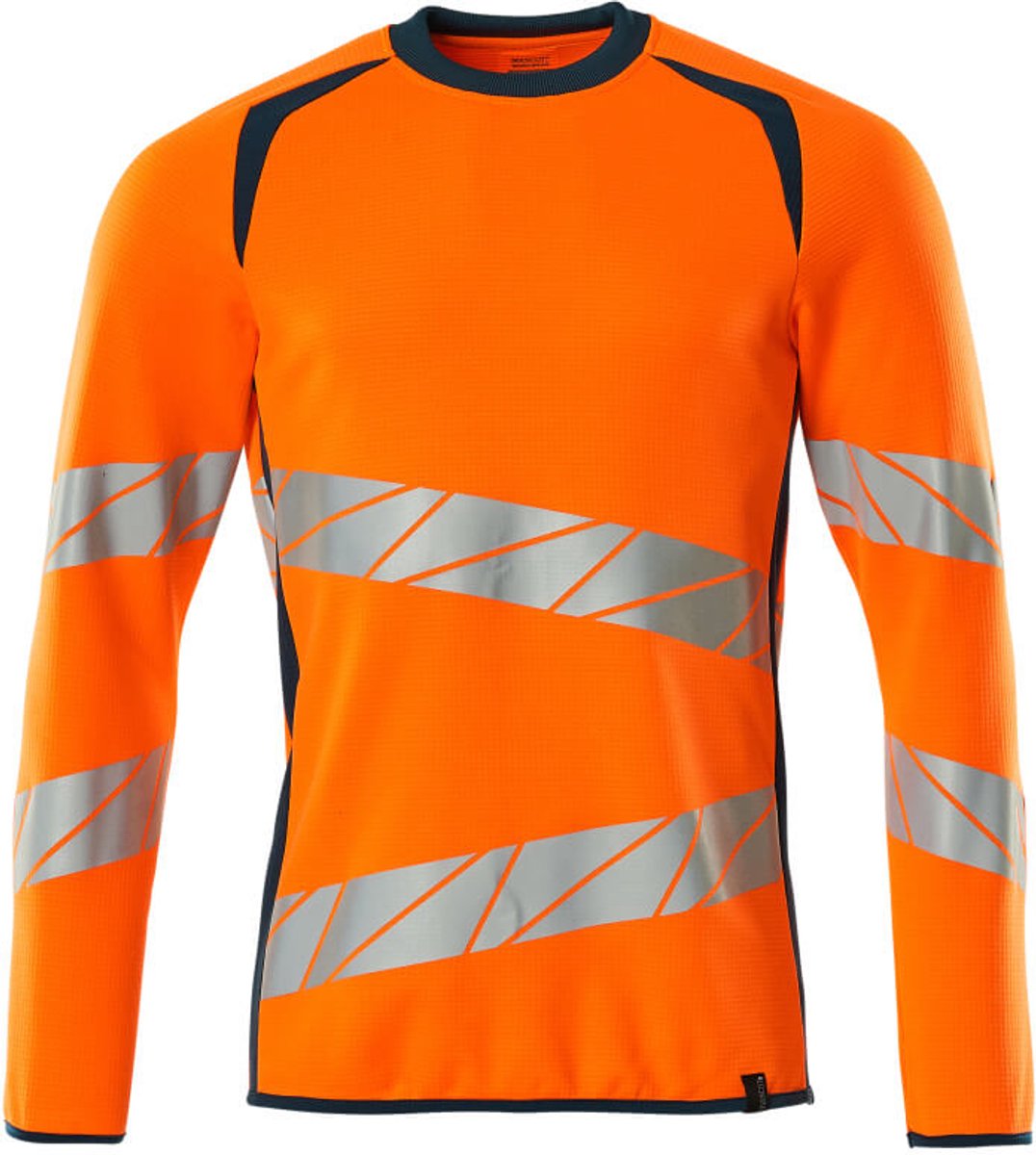 Mascot Accelerate Safe Sweatshirt 19084-781 - hi-vis oranje/donkerpetrol - 4XL