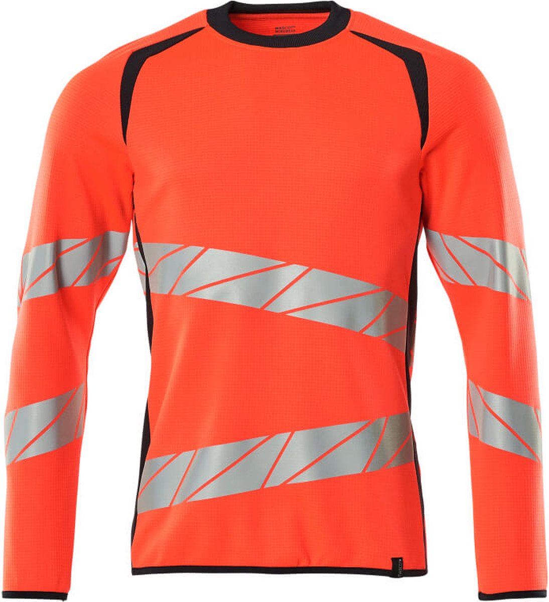 Mascot Accelerate Safe Sweatshirt 19084-781 - hi-vis rood/donkermarine - 3XL
