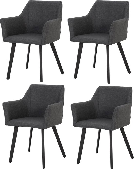 Sarego dining tuinstoel outdoor textileen set van 4