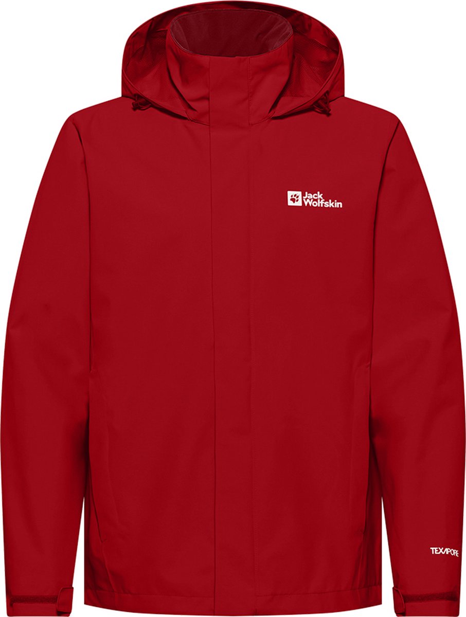 Jack Wolfskin TRAILTIME 2L JKT M Heren Outdoorjas adrenaline Rood