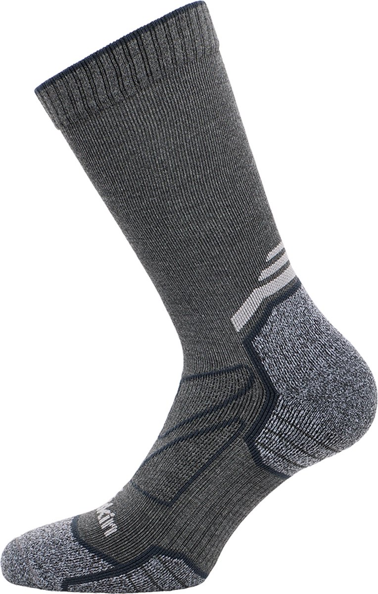 Wandelsok Jack Wolfskin Unisex Vojo Light Sock Cl C Dark -Schoenmaat 47 49 Grijs