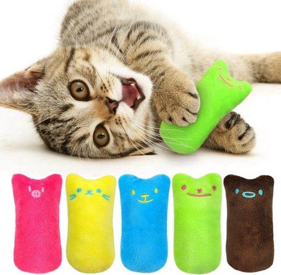 EPIN | Animal en Herbe à chat à l'herbe à chat | Jouets Chats | Cataire | Jouets pour chats | MARRON