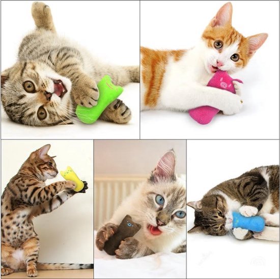 EPIN | Animal en Herbe à chat à l'herbe à chat | Jouets Chats | Cataire | Jouets pour chats | MARRON