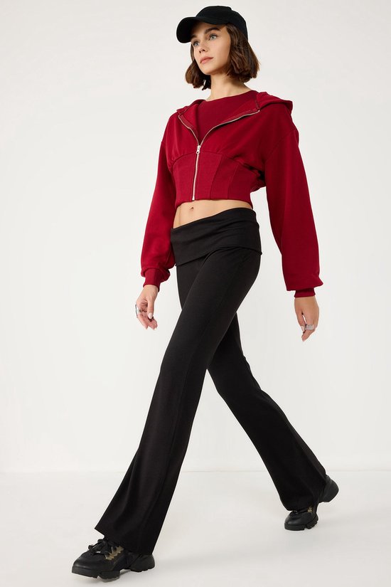 Yogabroek Man Zwart S-M