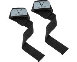 JAG Lifting Straps Strength Training Women Men - Lifting Straps Fitness Weightlifting Fitness 5 mm Neoprene Padded Gym Wrist Support Gel Extended Handles Dumbbell Bar Wraps Heavy Duty Lifting Straps