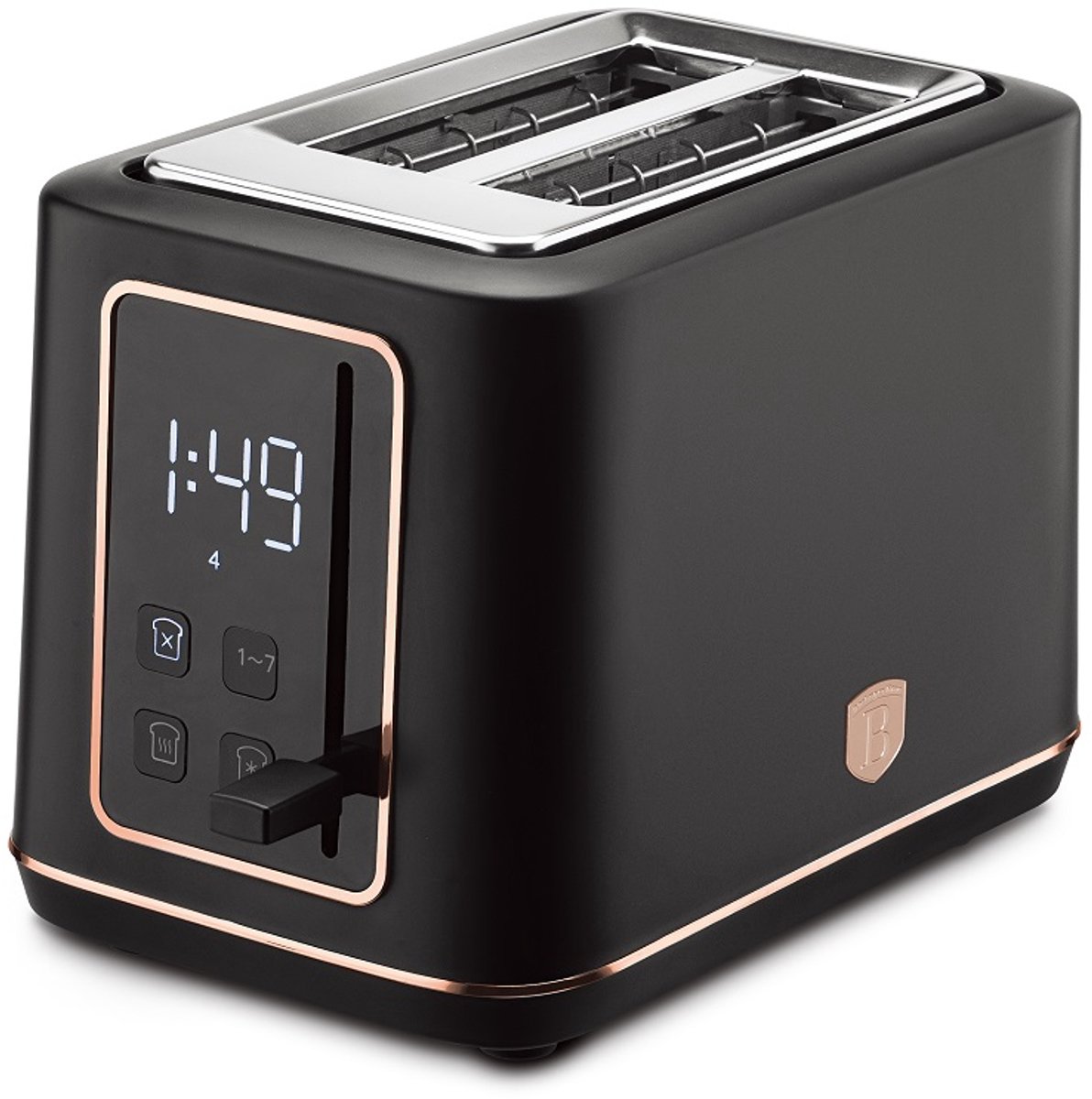 Berlinger Haus 9661 - Digitale Broodrooster - Toaster - Black Rose Collection