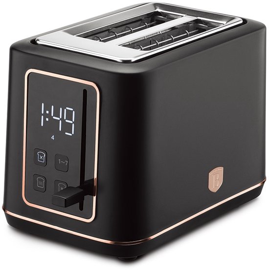 Berlinger Haus 9661 - Digitale Broodrooster - Toaster - Black Rose Collection