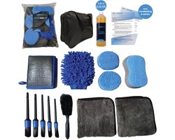 Auto Gepolijst Auto Was Set – Auto Schoonmaak Set – Auto Shampoo – Auto Wassen – Auto Poetsen - Autowasborstel