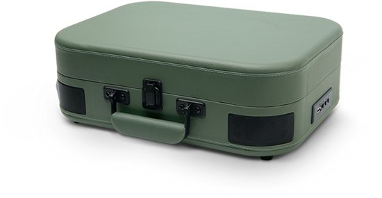 MUSE MT-207 PGR | Stereo platenspeler met bluetooth uit, encoding-functie, legergroen — afbeelding 2