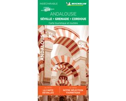 Carte routière touristique- Andalucia Séville-Grenade-Cordoue