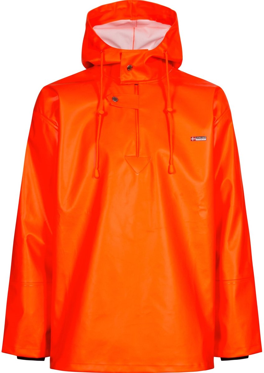 Lyngsøe Rainwear Vissers anorak Oranje