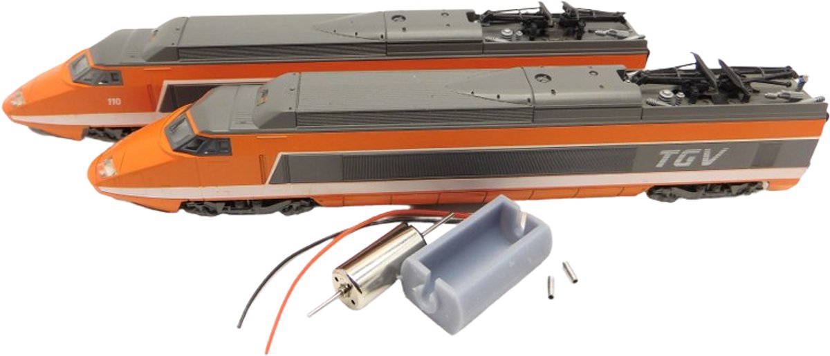 micromotor NH009 motor ombouwset voor Kato TGV (Oud)