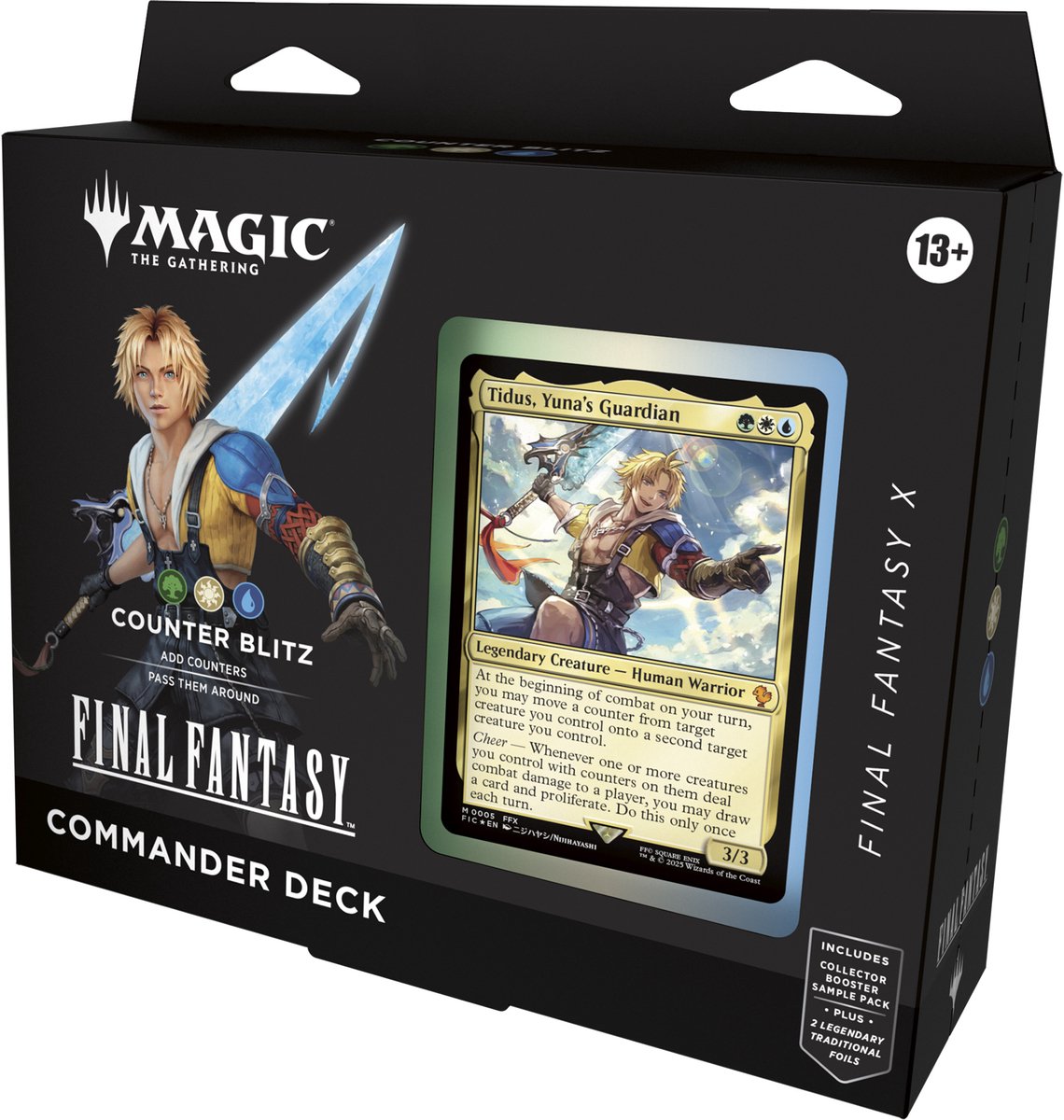 Magic The Gathering FINAL FANTASY X Commander-deck: Counter Blitz - 100 kaarten