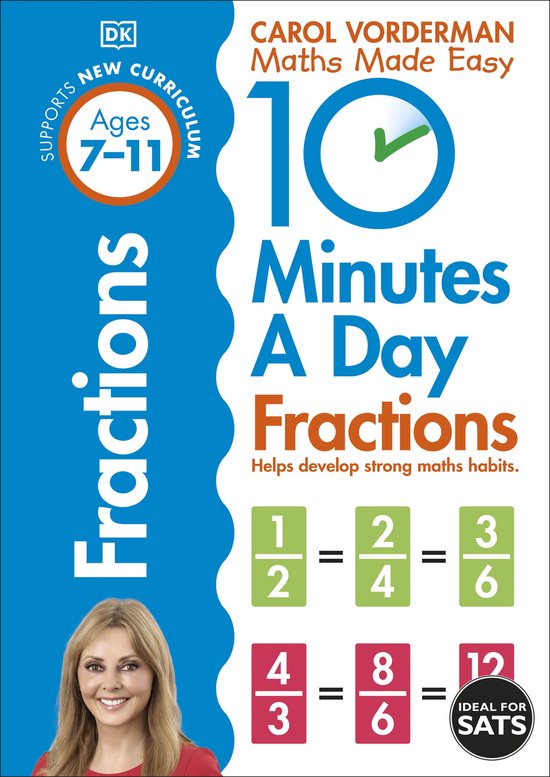 10 Minutes A Day Fractions - cover