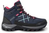 Chaussures de randonnée hautes Regatta Samaris III bleu marine et Pink pour femme