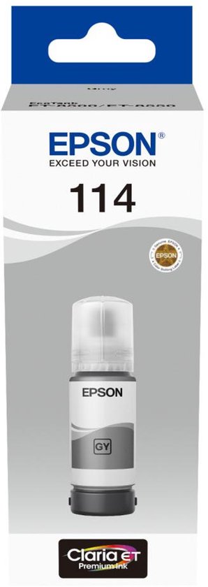 Epson 114 Inktflesje Grijs