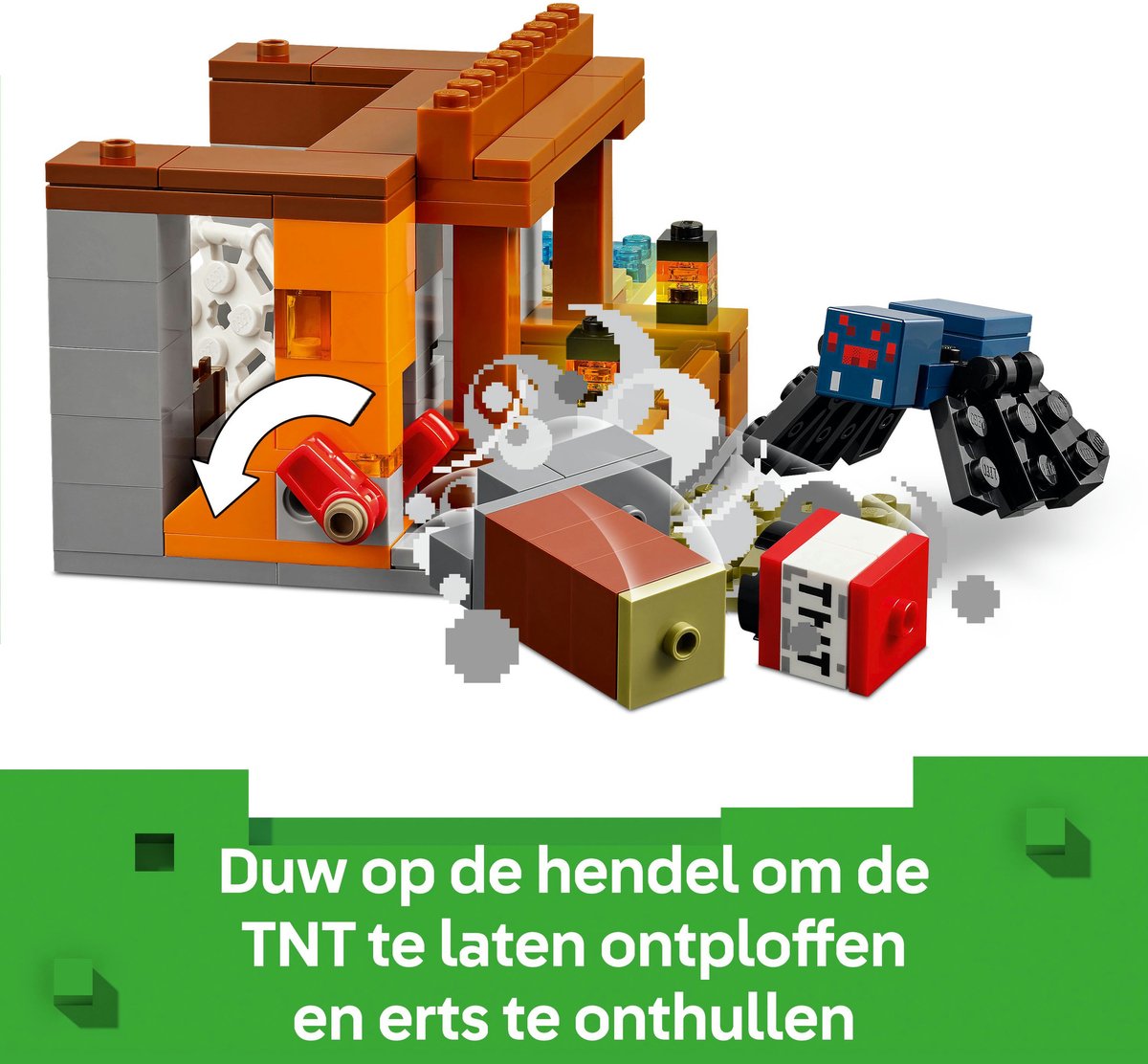 LEGO Minecraft De gordeldieren bij de mijn - 21269 — cadeau in Spellen & Speelgoed - foto 6