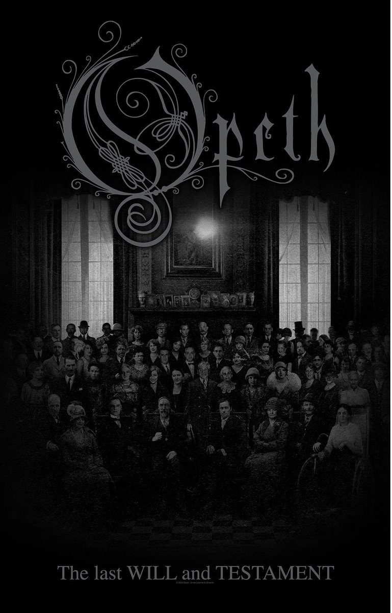 Razamataz Opeth - The Last Will and Testament - Textiel Poster