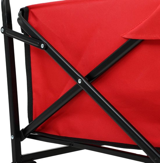 Opvouwbare Rode Wandelwagen TYRS 145L 110kg Capaciteit van Sekey — afbeelding 2