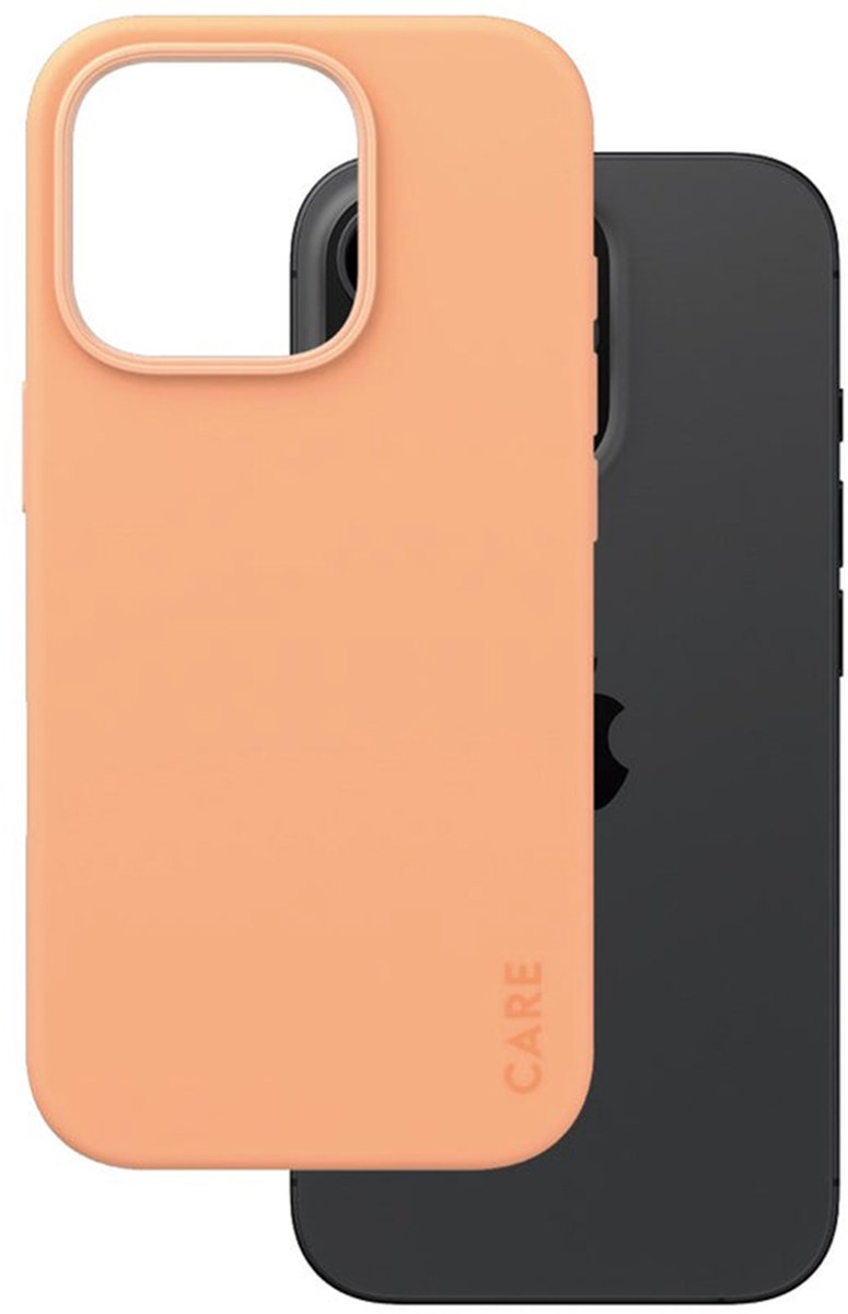 CARE by PanzerGlass Fashionable Case Peachy w. MagSafe iPhone 16 Pro