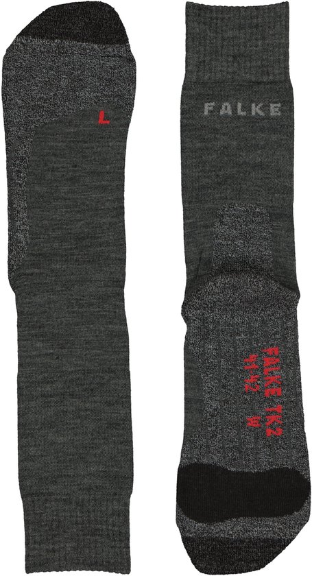 Chaussettes de randonnée femme FALKE TK2 - Gris - Taille 39/40