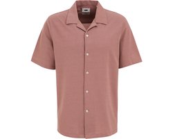 WE Fashion Heren Piquejersey overhemd