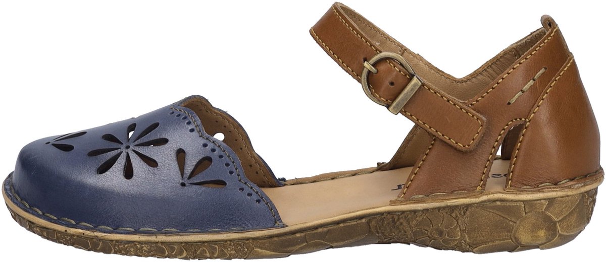 JOSEF SEIBEL Rosalie 04 Sandale für Damen Blau Shark-kombi