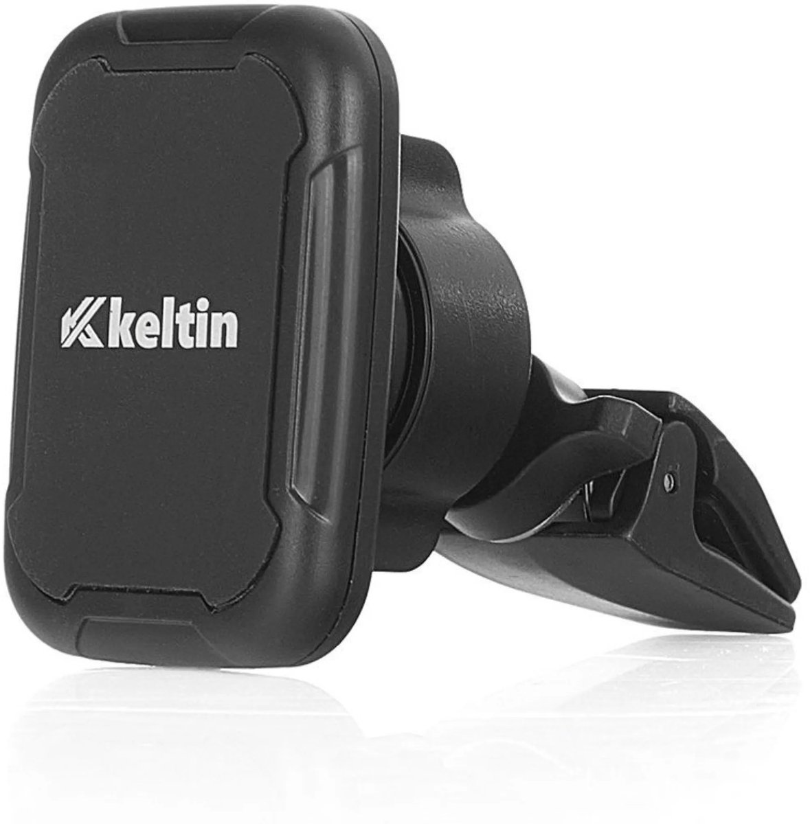 Keltin Magnetische telefoonhouder - 360° draaibaar - minimalistisch design - zwart
