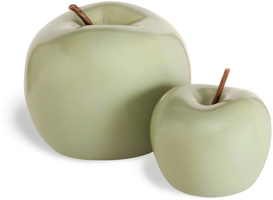 Décoration Dulaire Vert Pomme lot de 2