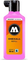 Molotow ONE4ALL ™ - Recharge rose fluorescent 180 ml Encre à base d'acrylique