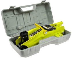 Keltin Hydraulische krik - 2 ton - Stalen wielen - Draagbare koffer
