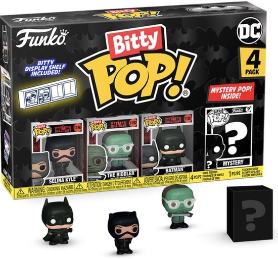 Funko Batman Bitty Pop Catwoman 4-pack - DC Comics Speelfiguren Collectible