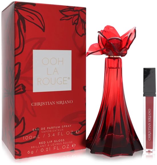 Christian Siriano Christian Siriano Ooh La Rouge eau de parfum spray + 7 ml red lip gloss 100 ml
