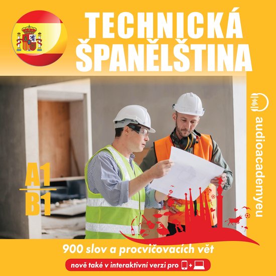 Technická španělština A1-B1 - cover